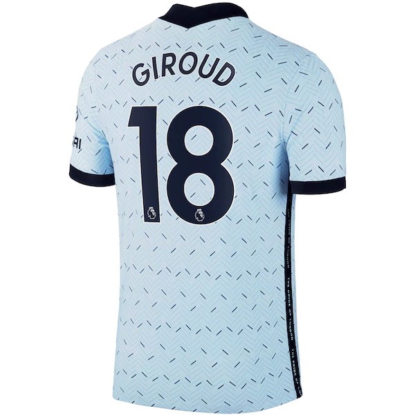 Maglia Chelsea NO.18 Giroud Away 20/21 Blu